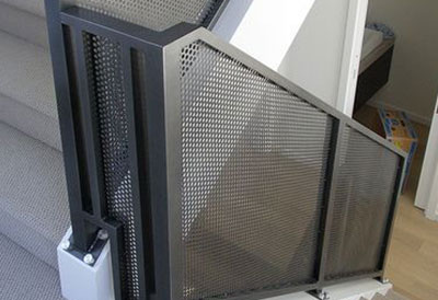 Perforated Metals In Stairs Grills